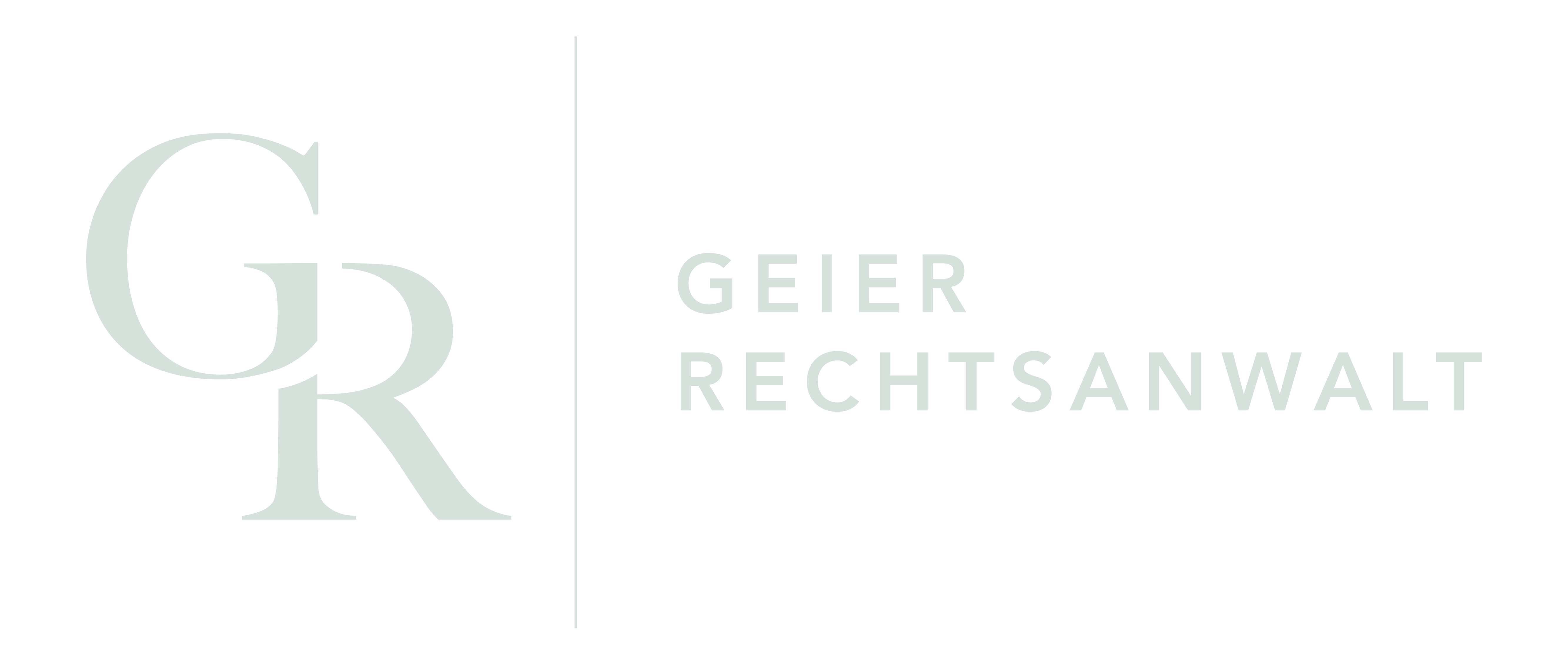 Geier Rechtsanwalt Logo